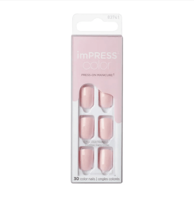 Uñas imPRESS color pick Me Pink1