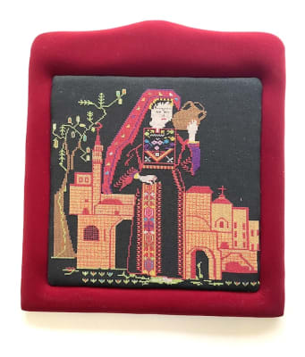 Cuadro grande bordado palestino tatreez2