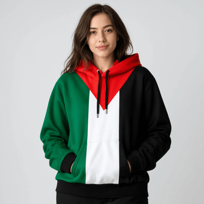 Polerón Bandera Palestina - Adulto1