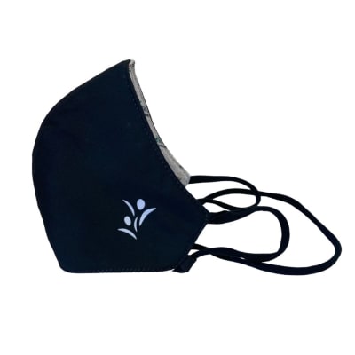 Mascarilla Negra con strap Adulto1