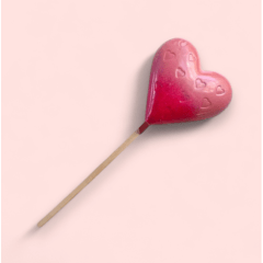 Chocolate paleta corazón