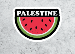 Sticker Sandía Palestine