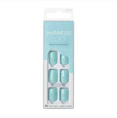 Uñas imPRESS color mint to be
