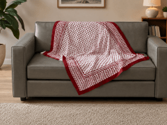 Frazada Keffiyeh rojo