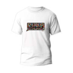 Polera globo con Palestina escrito de Bechara Baroudi