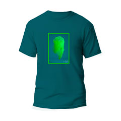 Polera Humo Verde Hombre de Javiera Eyzaguirre