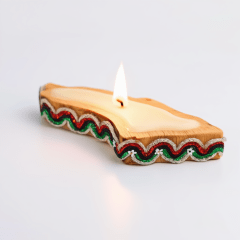 Vela mapa de Palestina