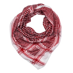 Kuffiyeh premium rojo liso