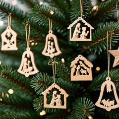 Adornos colgantes navidad Pequeño