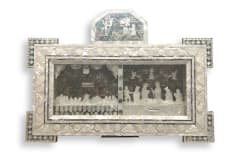 Ícono 3D grande pesebre / última cena