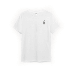 Polera mapa Palestina silueta - Adulto