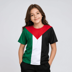 Polera bandera Palestina - Niño/a