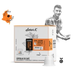 Cápsulas de café Laderas Del Tapias tueste alto