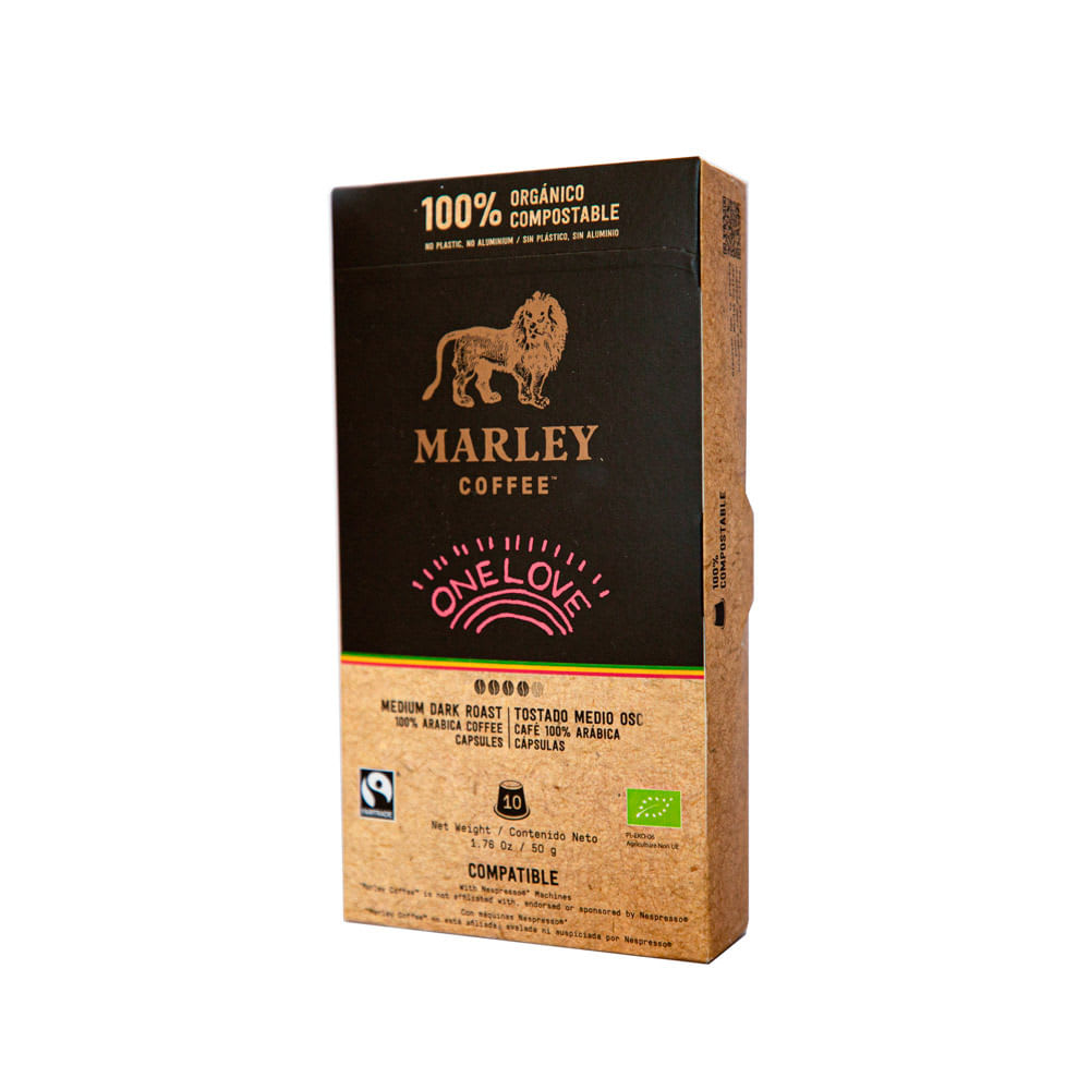Capsulas de Café Marley Coffee 