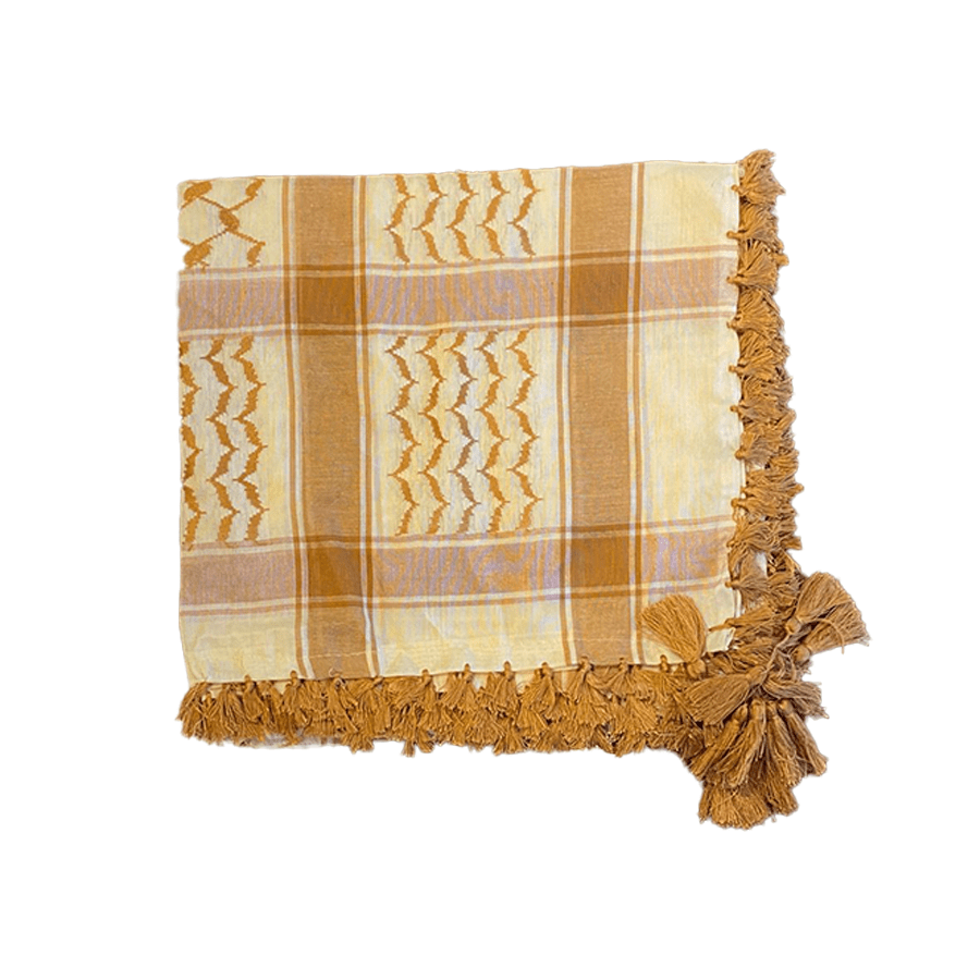 Keffiyeh Premium camel3