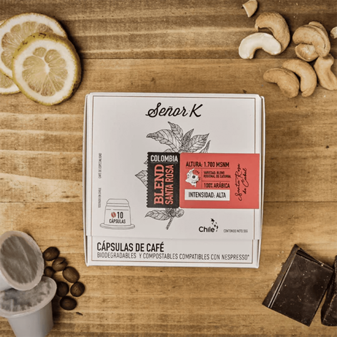 Cápsulas de café Santa Rosa2