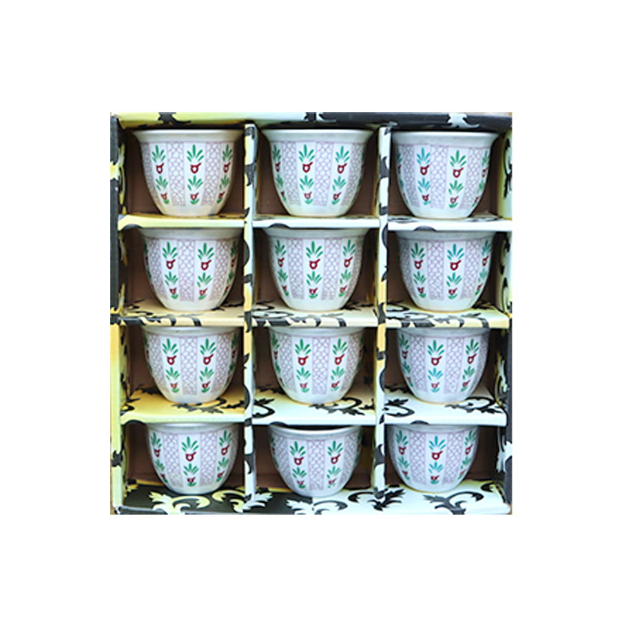 Juego de tazas Damasco 0