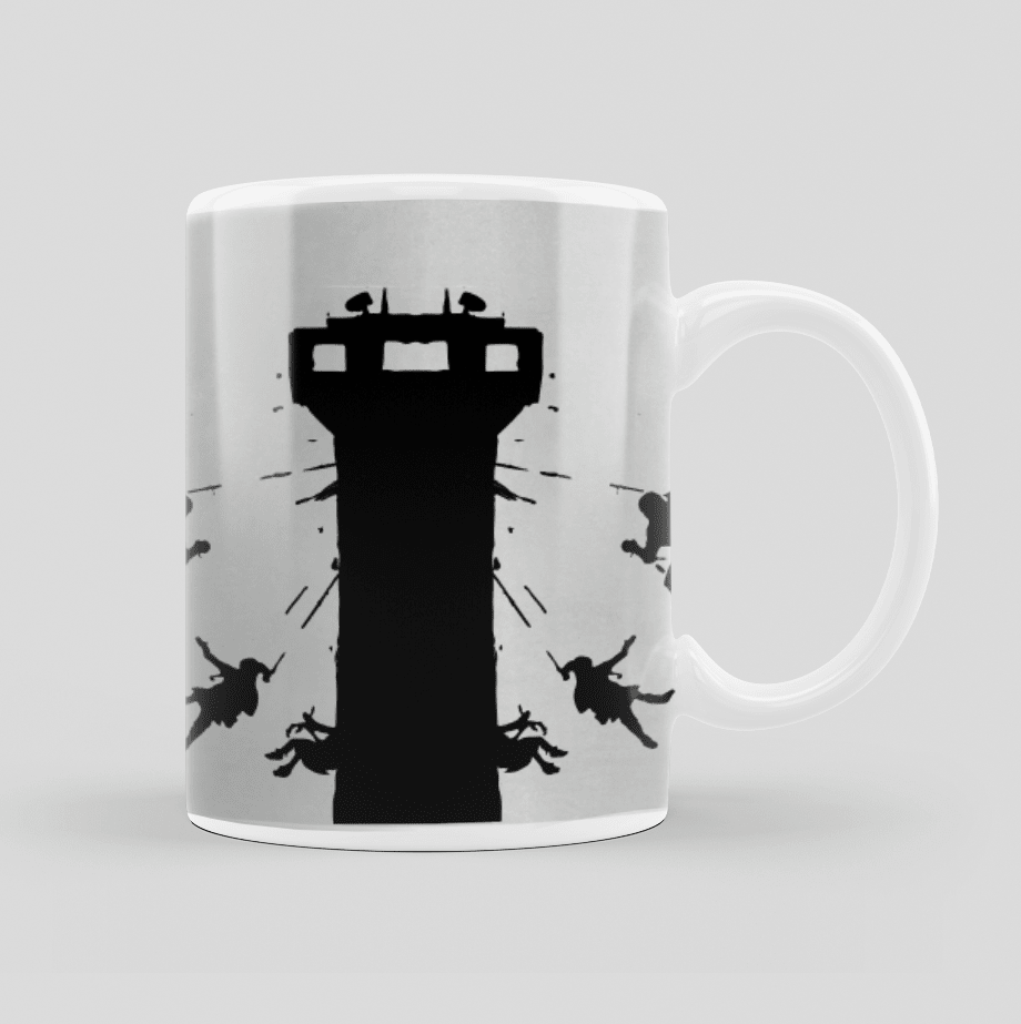 Pack 4 tazones Bansky3