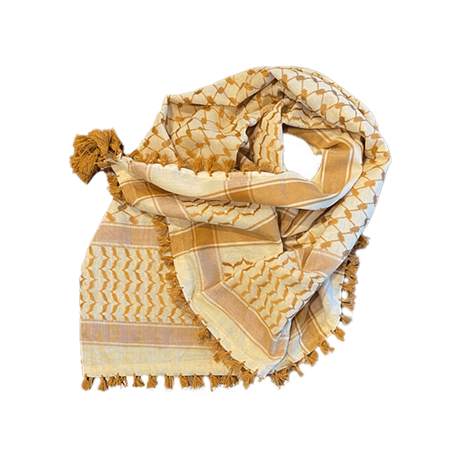 Keffiyeh Premium camel2