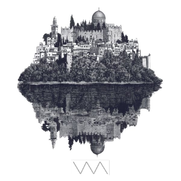 Polera Isla de Palestina de Víctor Mahana2