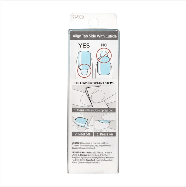 Uñas imPRESS color mint to be4