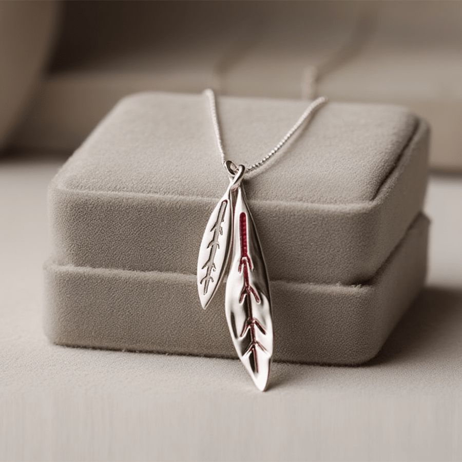 Collar hojas de olivo2