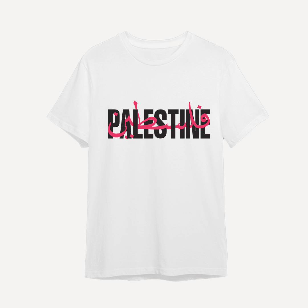 Polera Palestine graffiti 0