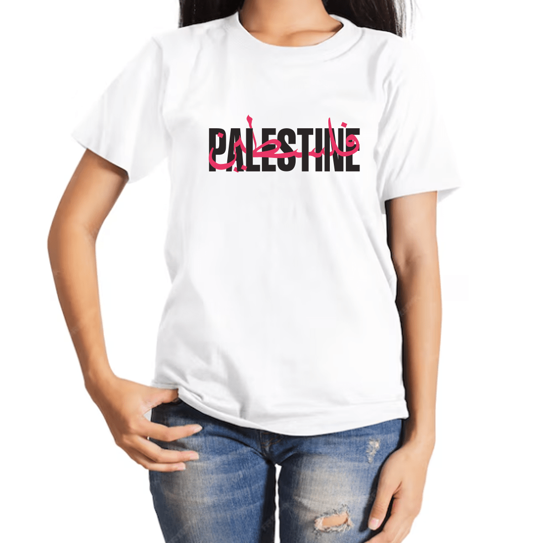 Polera Palestine graffiti4