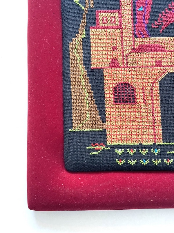 Cuadro grande bordado palestino tatreez1