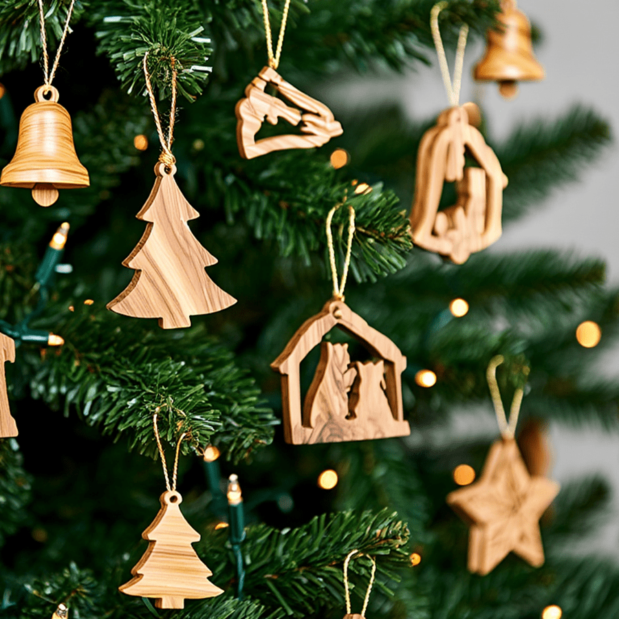 Adornos colgantes navidad Grande 0