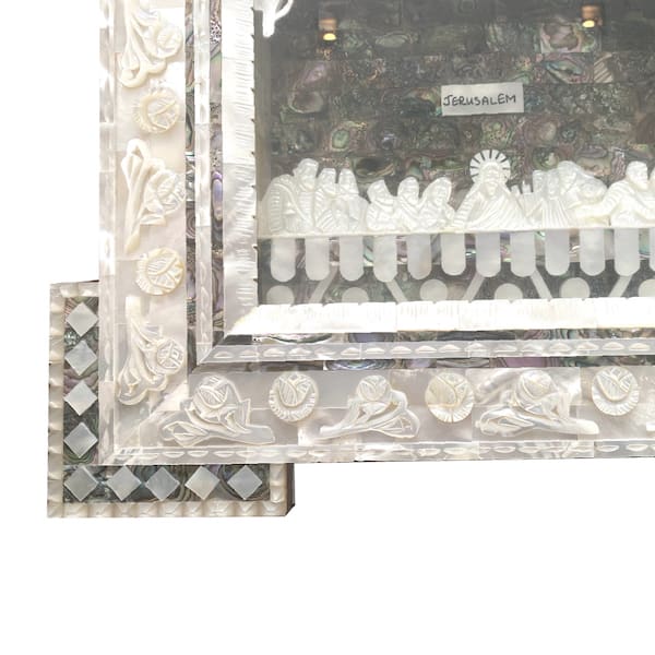 Ícono 3D grande pesebre / última cena2