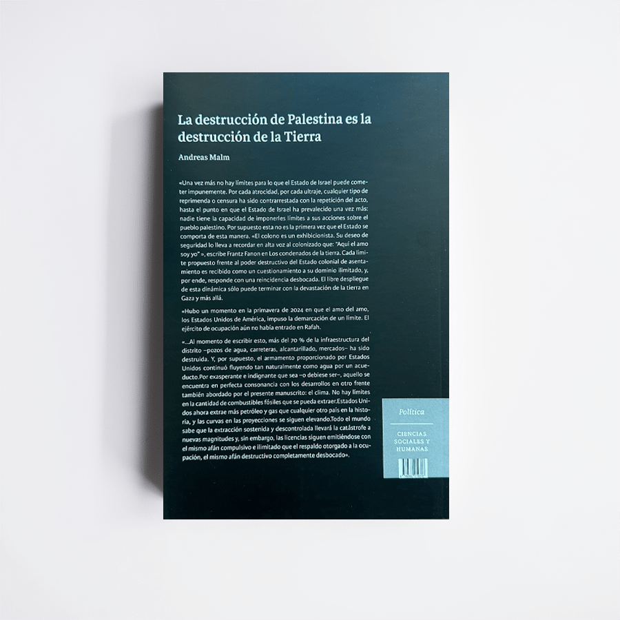 La destrucción de Palestina es la destrucción de la Tierra2