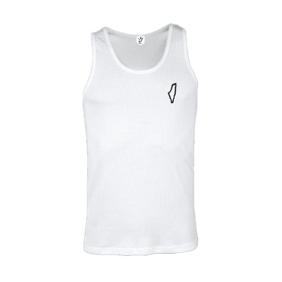 Polera musculosa silueta Palestina 0