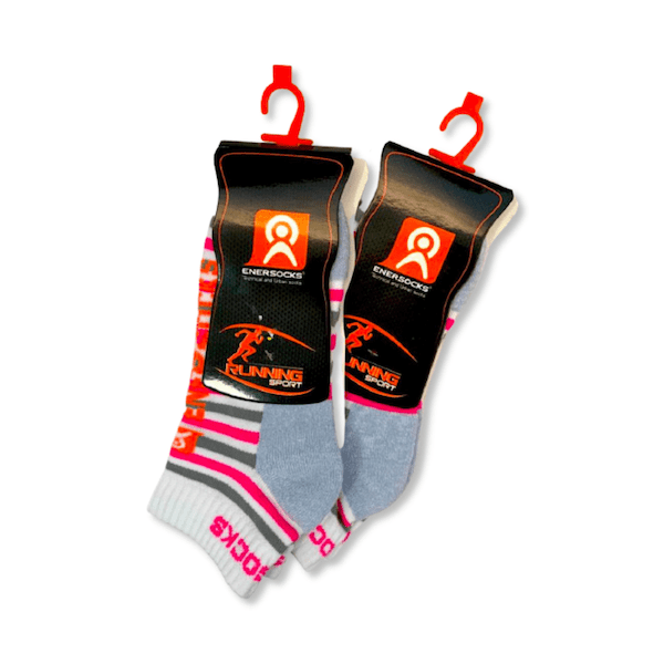 Calcetines deportivos rosados3