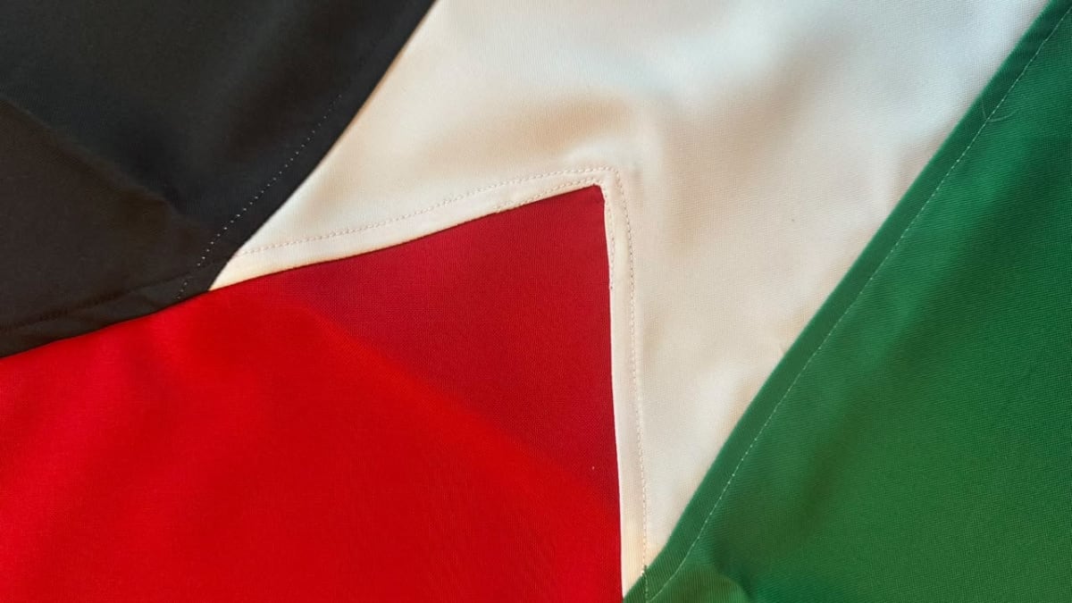 Bandera de Palestina Bordada2