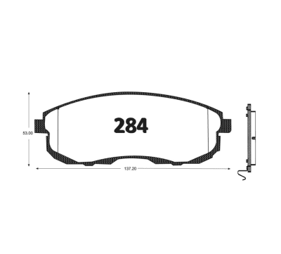 PASTILLA DE FRENO NISSAN SENTRA MAXIMA ALTIMA SAMSUNG SM