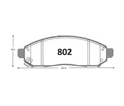 PASTILLA DE FRENO NISSAN NAVARA XTERRA PATHFINDER
