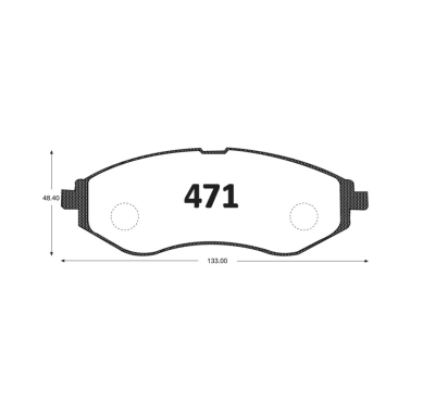PASTILLA DE FRENO CHEVROLET AVEO NUBIRA  SPARK GT DEL