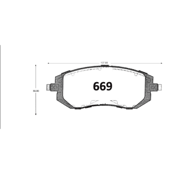 PASTILLA DE FRENO SUBARU IMPREZA LEGACY OUTBACK 9-X2 BAJA