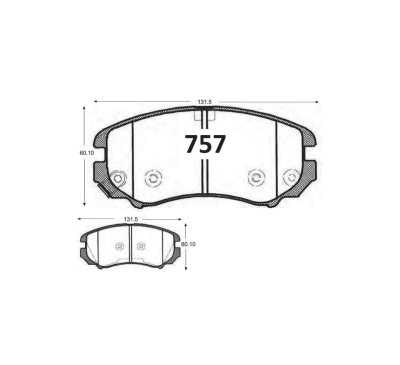 PASTILLA DE FRENO HYUNDAI SONATA TUCSON ELANTRA AZERA KIA OPTIMA SPORTAGE