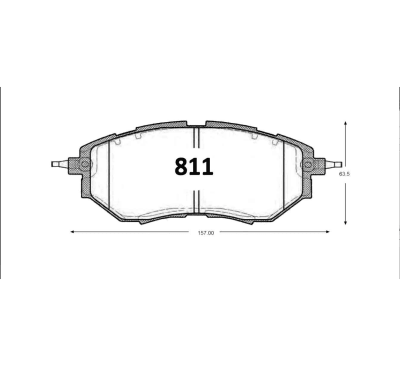 PASTILLA DE FRENO SUBARU LEGACY OUTBACK TRIBECA FORESTER PM