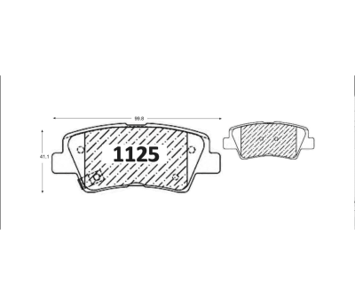PASTILLA DE FRENO KIA SOUL AMANTI II OPIRUS CARENS OPTIMA TRAS