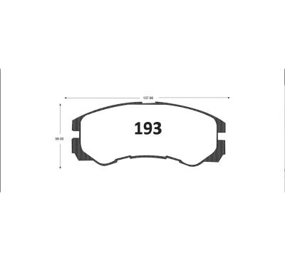 PASTILLA DE FRENO CHEVROLET LUV ISUZU TROPER AXIOM HONDA PASSPORT ACURA DEL