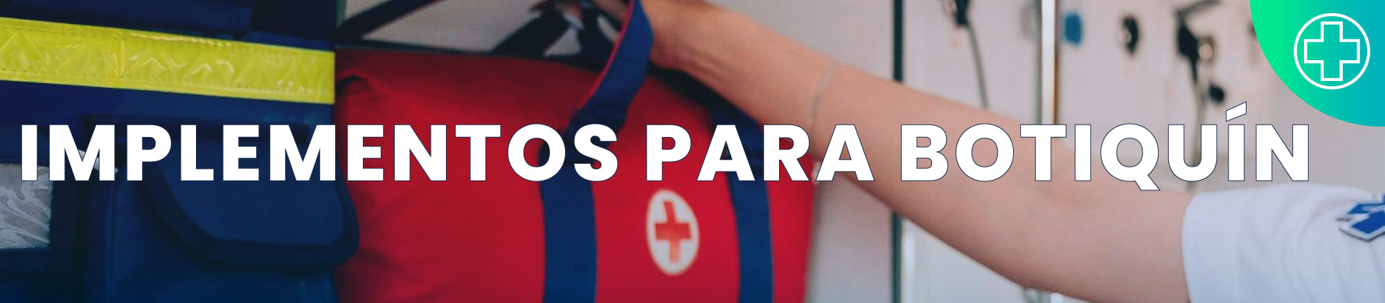 Implementos para botiquin