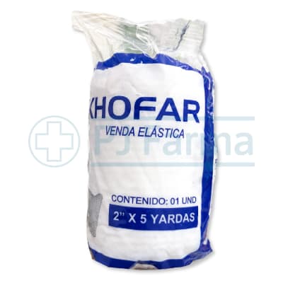 Venda Elastica 2X5 Yardas - Alkhofar