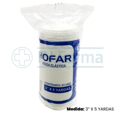 Venda Elástica 3X5 Yardas - Alkhofar