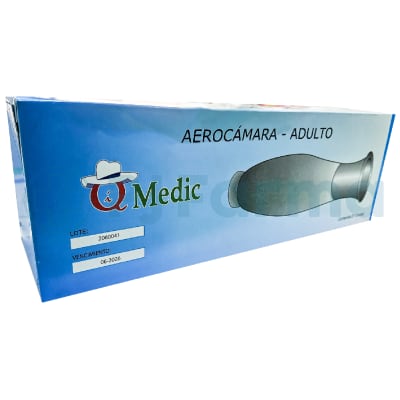 Aerocámara Adulto Iq Medic1