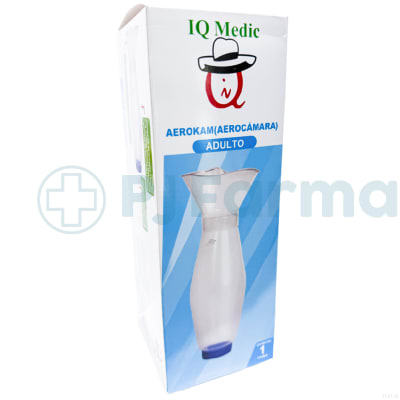 Aerocámara Adulto Iq Medic1