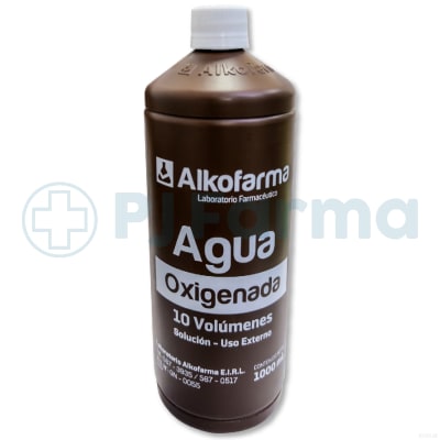 Agua oxigenada 1L Alkofarma