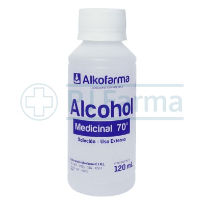 Alcohol 70° Alkofarma 120ml